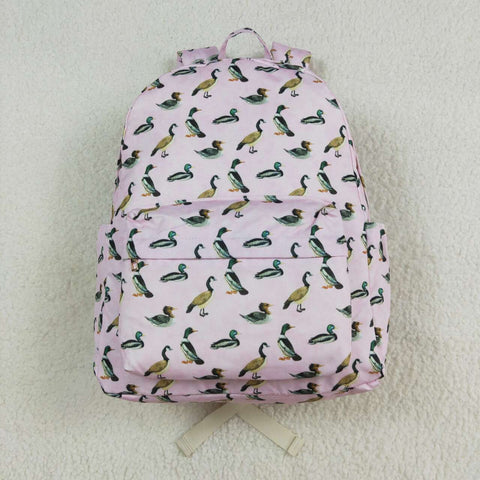 BA0203 toddler backpack mallard baby girl gift preschool bag