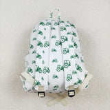 BA0222  toddler backpack  baby truck print baby  gift preschool bag