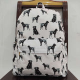 BA0230   toddler backpack dog print baby  gift preschool bag