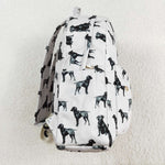 BA0230   toddler backpack dog print baby  gift preschool bag