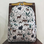 BA0231 toddler backpack hunting print baby  gift preschool bag