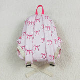 BA0233 toddler backpack Bow print print baby  gift preschool bag