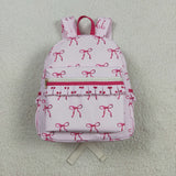 BA0233 toddler backpack Bow print print baby  gift preschool bag