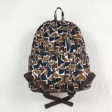 BA0236 toddler backpack camouflage print baby  gift preschool bag