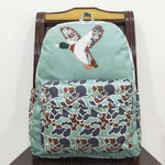 BA0259   toddler backpack mallard print baby  gift preschool bag