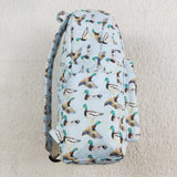 BA0277   toddler backpack  mallard baby gift preschool bag