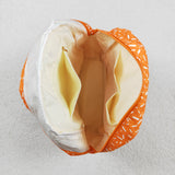 BA0339   toddler backpack yellow ice cream baby gift  preschool bag