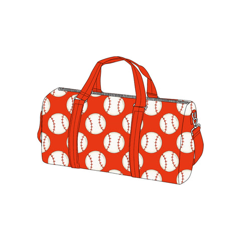 BA0378 pre-order Tote bag baseball print baby bag handbag-2025.9.29