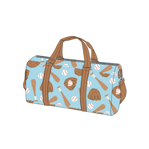 BA0379 pre-order Tote bag baseball print baby bag handbag-2025.9.29