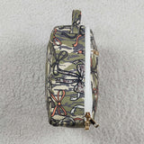BA0393   baby bag bows print baby girl  lunch box  bag