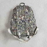 BA0394  toddler backpack bows print baby gift preschool bag