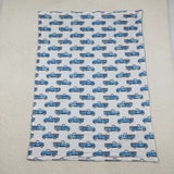 BL0062 baby blanket car print toddler baby blanket