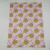 BL0067 baby blanket howdy print baby girl minky blanket