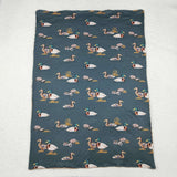 BL0186  baby blanket mallard baby minky blanket