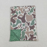 BL0226 baby blanket hunting camo print baby blanket