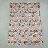 BL0252   baby pumpkin print blanket baby blanket
