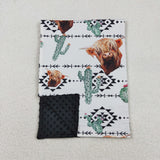 BL1052 baby blanket aztec print baby blanket