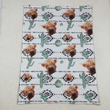 BL1052 baby blanket aztec print baby blanket