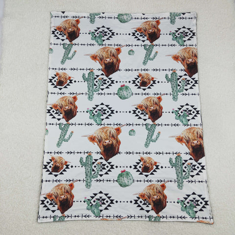 BL1052 baby blanket aztec print baby blanket