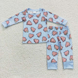 RTS toddler clothes matching cakes print clothing  mama kids christmas clothes-2025.11.4