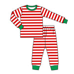BLP0228 Pre-order 6-8 weeks adult men's striped pajamas outfit