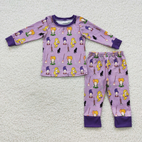 Boy fall Hocus purple outfit