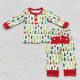 Christmas trees little boys lounge set