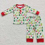 Christmas trees little boys lounge set