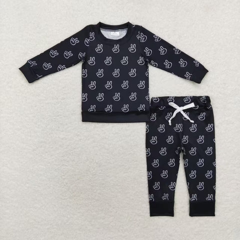 BLP0566  toddler boy clothes victory boy  winter set