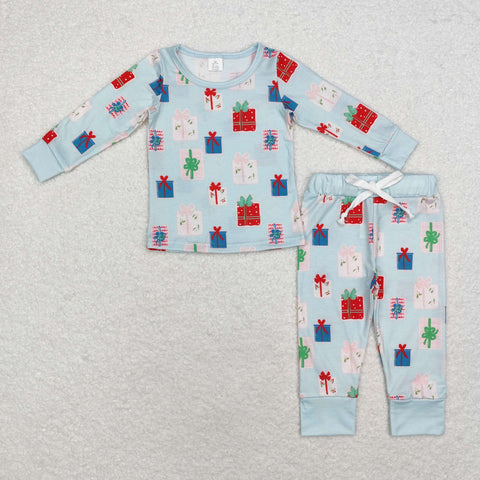 BLP0716 Bamboo toddler boy clothes gifts boy christmas winter set