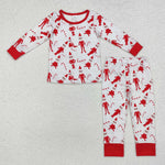 BLP0895 Bamboo  toddler boy clothes baby boy winter christmas set