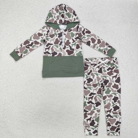 BLP0935    toddler boy clothes camouflage boy winter set