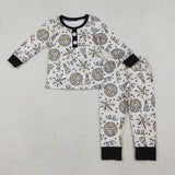 RTS kids matching clothing happy new year print clothing baby winter clothing-2025.10.22