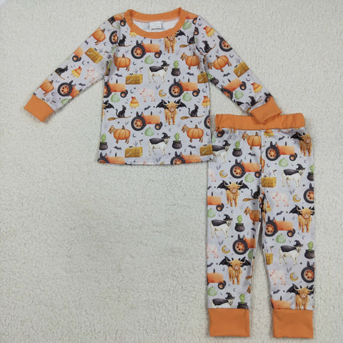 BLP1179   toddler boy clothes animal boy halloween winter set