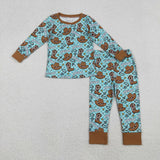 RTS kids matching clothing howdy print clothing boy winter clothing-2025.11.3