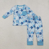 RTS kids matching clothing happy new year print clothing baby winter clothing-2025.10.22