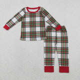 RTS toddler clothes matching gingham print clothing  mama kids christmas clothes-2025.11.17