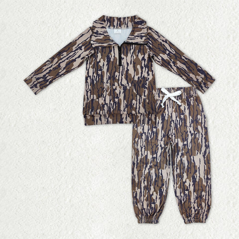 BLP1317  toddler boy clothes camo boy winter outfit