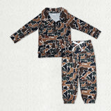 RTS kids matching clothing camo print clothing baby boy winter clothing-2025.10.14
