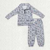 RTS kids matching clothing camo print clothing baby boy winter clothing-2025.10.14