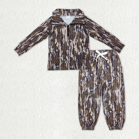 BLP1321  toddler boy clothes camo boy winter outfit