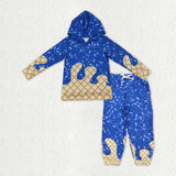 RTS kids matching clothing Ice cream print clothing baby boy winter clothing-2025.10.14