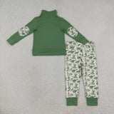 BLP1449    toddler boy clothes mallard print boy winter outfit