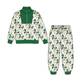 Preorder MOQ 5 pcs Each Style duck Boys girls Set Kids Matching Clothes-2026.8.25