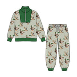 Preorder MOQ 5 pcs Each Style duck Boys girls Set Kids Matching Clothes-2026.8.25