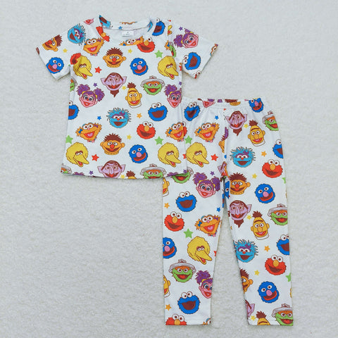 BSPO0332  baby boy clothes cartoon boy fall spring pajamas outfit