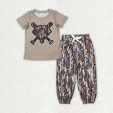 RTS kids matching clothing baseball camo print clothing baby boy winter clothing-2025.12.8