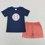 BSSO0404 baby boy clothes baseball summer outfits