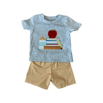 BSSO1281 pre-order baby boy clothes books toddler boy back to school summer outfit-2025.2.7