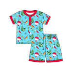 BSSO1288 pre-order baby boy clothes fishing toddler boy summer pajamas outfit-2025.2.12